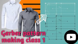 Gerber pattern making class 1 Gerber software Training Bangla tutorial Cad software Cad amp 3D [upl. by Sukul]