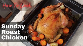 TASTIEST and Easiest Sunday Roast Chicken [upl. by Ykcub]