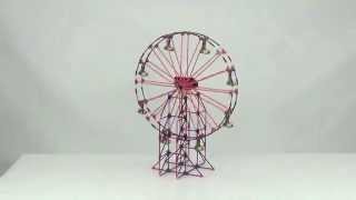 KNEX Ferris Wheel Building Set [upl. by Redla961]