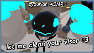 Furry ASMR Protogen Roommate Cleans Your Visor Visual TriggersWhispers [upl. by Marentic139]