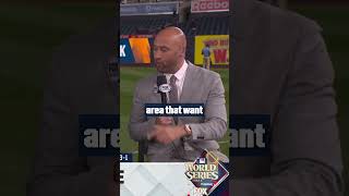 This moment between Anthony Volpe and Derek Jeter is priceless 🥹  🎥 IGMLBonFOX [upl. by Elleryt]