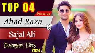 Top Ahad Raza Mir and Sajal Ali Pairup Dramas  Sajal Aly Dramas  Ahad Raza Mir Dramas  sajalaly [upl. by Waly609]