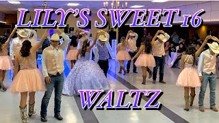 Lily’s Sweet 16 Waltz 2022 Neverland  Zendaya  mpchoreography [upl. by Erasmus146]