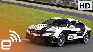 Audis SelfDriving RS 7 [upl. by Neroc]