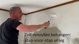 Zelf renovlies behang aanbrengen ‐ in 7 stappen [upl. by Mikaela]