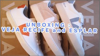 UNBOXING  VEJA Recife and Esplar [upl. by Dielle40]