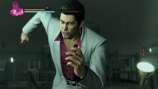 Yakuza Kiwami Abandoned Building Long Battle amp Arase Boss Fight No Damage [upl. by Eskill656]