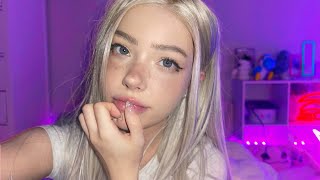 Your Cute Classmate is Obsessed with You 🤭💗  ASMR Roleplay hugs personal attention face touch [upl. by Housen416]