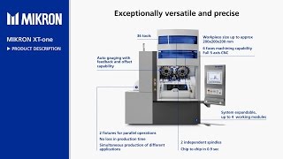 MIKRON  XTone  Product movie machining center Bearbeitungszentrum [upl. by Aremat]