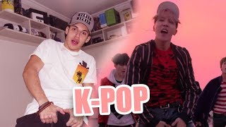 A PRIMEIRA VEZ  REAGINDO A KPOP [upl. by Hajidahk]