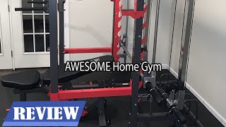 Marcy Pro Smith Machine Home Gym System Review  Is It Worth It [upl. by Ayom]