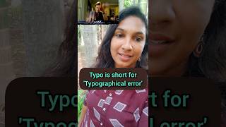 English Vocabulary  Typo  Learn English Everyday [upl. by Hubey371]