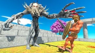 SUPER EPIC BATTLE Ancient Humans and Mammals VS Infernals  Animal Revolt Battle Simulator [upl. by Nodearb]