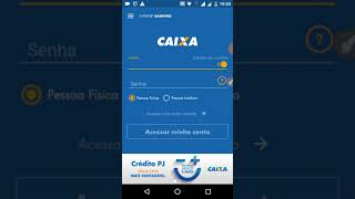 Como Cadastro Celular para notificações no aplicativo Caixa [upl. by Johannah]