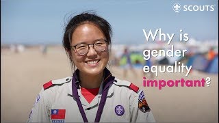 Scouts stand up for gender equality [upl. by Rashida504]