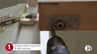 HAFELE Double Shelf Blind Corner Pull Out Installation [upl. by Notniv]