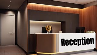 150 Best and modern reception designs  Office reception  modern reception desk designs [upl. by Dagley131]