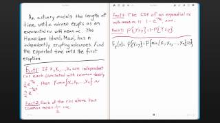 Expected value of the Minimum of N Exponential random variables [upl. by Hellah]