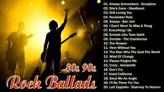 Mix Rock De Los 80 y 90 En Ingles  Las Mejores Baladas Rock en Ingles [upl. by Gemini]