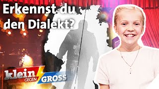 Rosalie 11 kennt alle deutschen Dialekte  kennt sich Jürgen v d Lippe besser aus [upl. by Nauqad704]