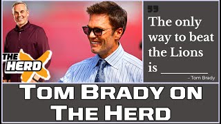 Tom Brady Joins Colin Cowherd on The Herd Full Interview [upl. by Ranie]