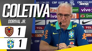 COLETIVA DORIVAL JR  AO VIVO  Venezuela x Brasil  Eliminatórias da Copa do Mundo 2026 [upl. by Netti16]