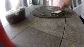 Kitchen Island Tile Countertop [upl. by Whall62]