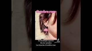 Nouveautés les boucles d’oreilles parapluie Rose ￼ [upl. by Anivahs]