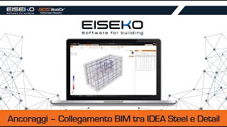 Ancoraggi  Collegamento BIM tra IDEA Steel e Detail [upl. by Eedebez314]