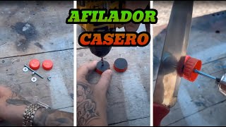 Como hacer un afilador casero diy hazlotumismo ideas tips [upl. by Retse]