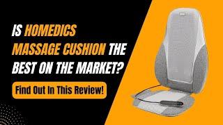 Homedics Shiatsu  Kneading amp Vibration Massage Cushion Review  Experience the Ultimate Comfort [upl. by Parrott]