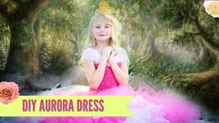 DIY Sleeping Beauty Aurora Dress Costume TUTU [upl. by Thibaut815]