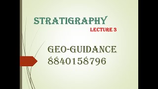 Biostratigraphy Lecture 3 of Stratigraphy Lecture Series [upl. by Shara]