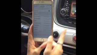 How to connect Bluetooth to your 2016 Fiat 500 X [upl. by Acinorahs]