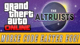 Grand Theft Auto 5  Altruist Cult quotMorse Codequot Easter Egg GTA 5 [upl. by Ayal]