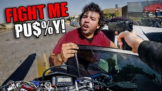 WHEN BIKERS FIGHT BACK  Crazy Motorcycle Moments Ep 2 [upl. by Anim]