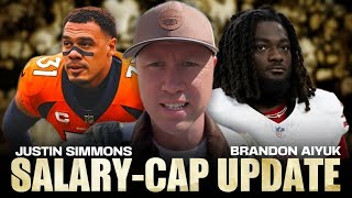 49ers BIG postJune 1 salarycap update Brock Purdy Brandon Aiyuk and — Justin Simmons — strategy [upl. by Nedaj]