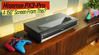 Is This Really The Best UST Projector  Hisense PX3Pro Review [upl. by Vaden356]