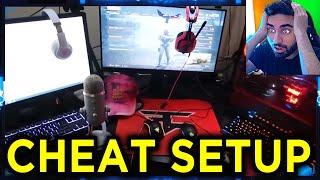 FULL DMA Cheat Gaming Setup 🤯  How Cheating Works in COD Warzone Apex Legends Fortnite amp PS5 [upl. by Becka533]