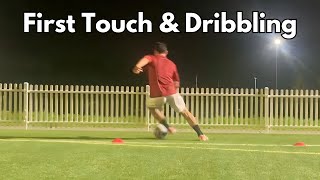 Individual First Touch amp Dribbling Training [upl. by Balthasar]