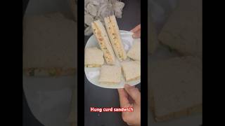 Hung curd sandwich 🥪 highprotein reels youtube youtubeshorts sandwich ytshorts trending food [upl. by Pinkham809]