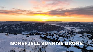 Norefjell Sunrise Drone 2024 Norway [upl. by Draillih780]