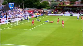 201314 Highlights Accrington 22 Pompey [upl. by Kwang437]