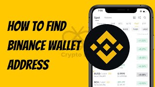 How to Find Your Binance Wallet Address  Binance Tutorial 2024 [upl. by Honoria]