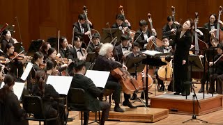 HanNa Chang conducts Dvorak Cello Concerto with Mischa Maisky [upl. by Pacian]