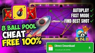 🔥FREE HACK🔥 8 BALL POOL EASY VICTORY CRACKED APK MODE MENU 100 SAFE ✅  FULL SETUP VIDEO 2024 🤩 [upl. by Ancell]