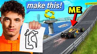 I made Lando Norris Dream F1 Track AND RACED ON IT [upl. by Anahsat]