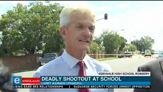 Deadly shootout Edenvale high school [upl. by Alludba]