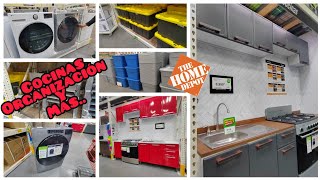 THE HOME DEPOT 🇲🇽‼️ cocinas lavadoras refrigeradores organización y más [upl. by Lambart]