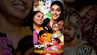 Ramya Krishna voice Dubbing TheMotorMouthThugesh beerbicepsPodpahmimicry voiceartist sorts [upl. by Atikahc]